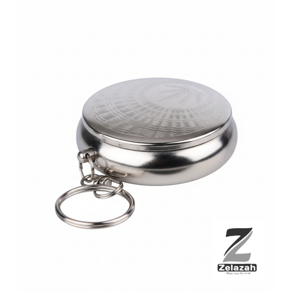 ASBAK GANTUNG UNIK GANTUNGAN KUNCI ASBAK PORTABLE STAINLESS