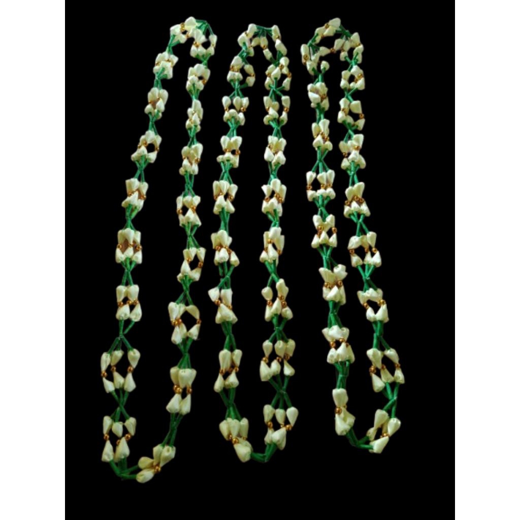 kalung melati palsu/imitasi,harga per pcs