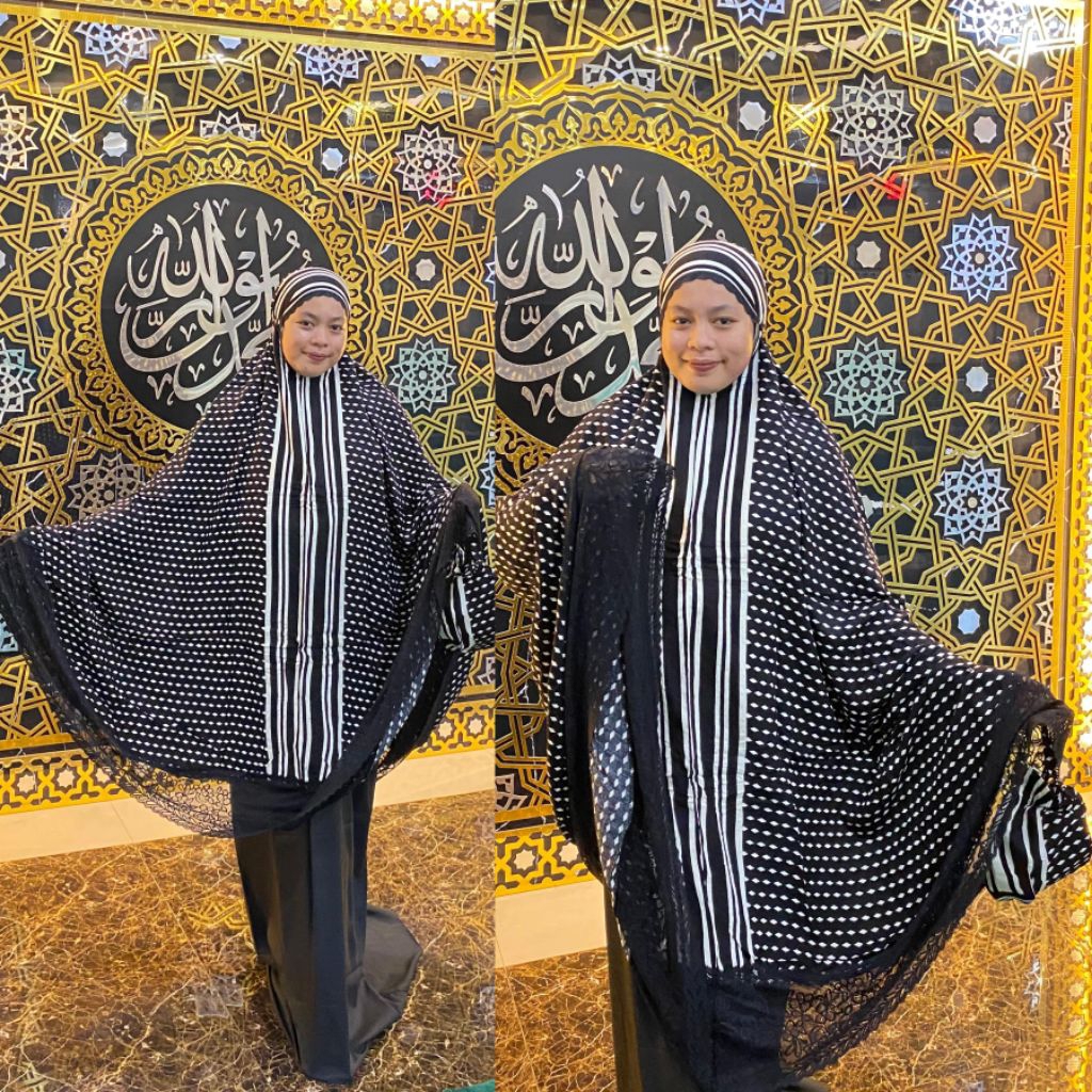 Mukena rayon renda premium