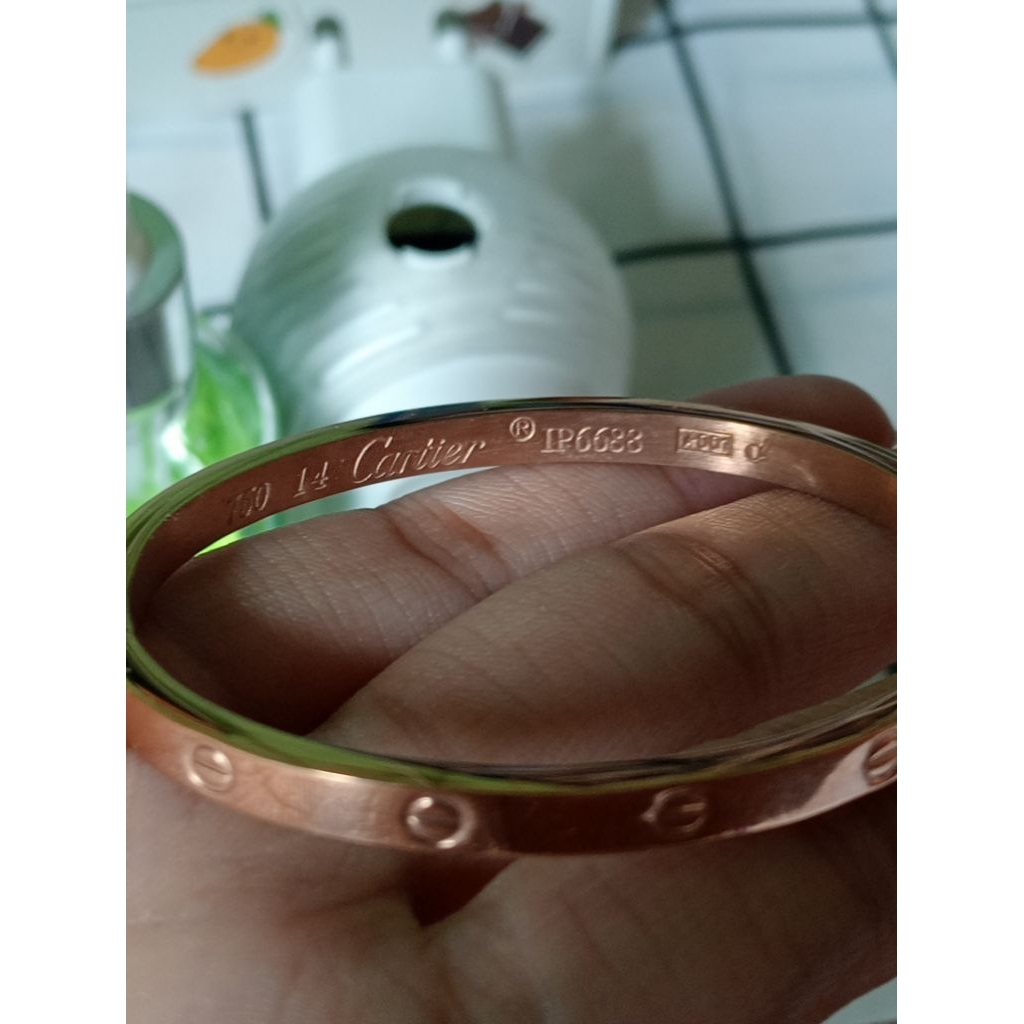 Preloved gelang Cartier kewong