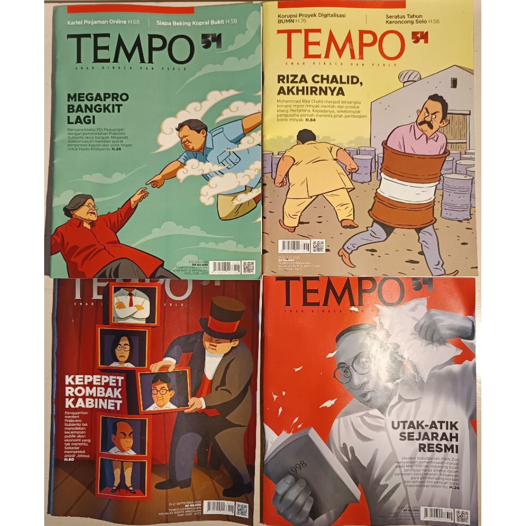 Majalah Tempo 2025 preloved