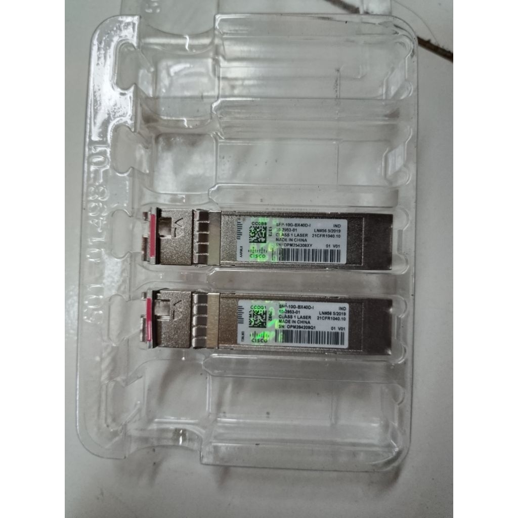 CISCO BIDI SFP 10G 40km SFP-10G-BX40D-1