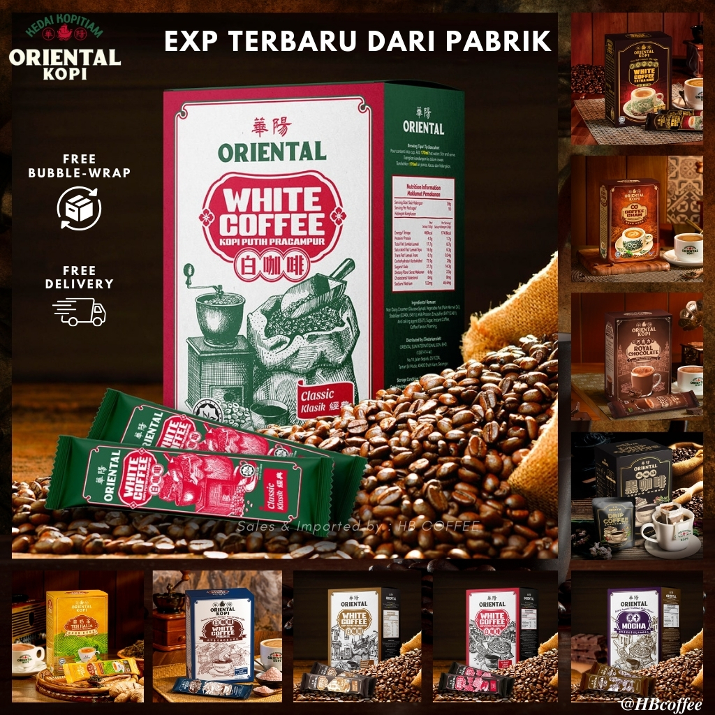 ORIENTAL KOPI ORIENTAL WHITE COFFEE