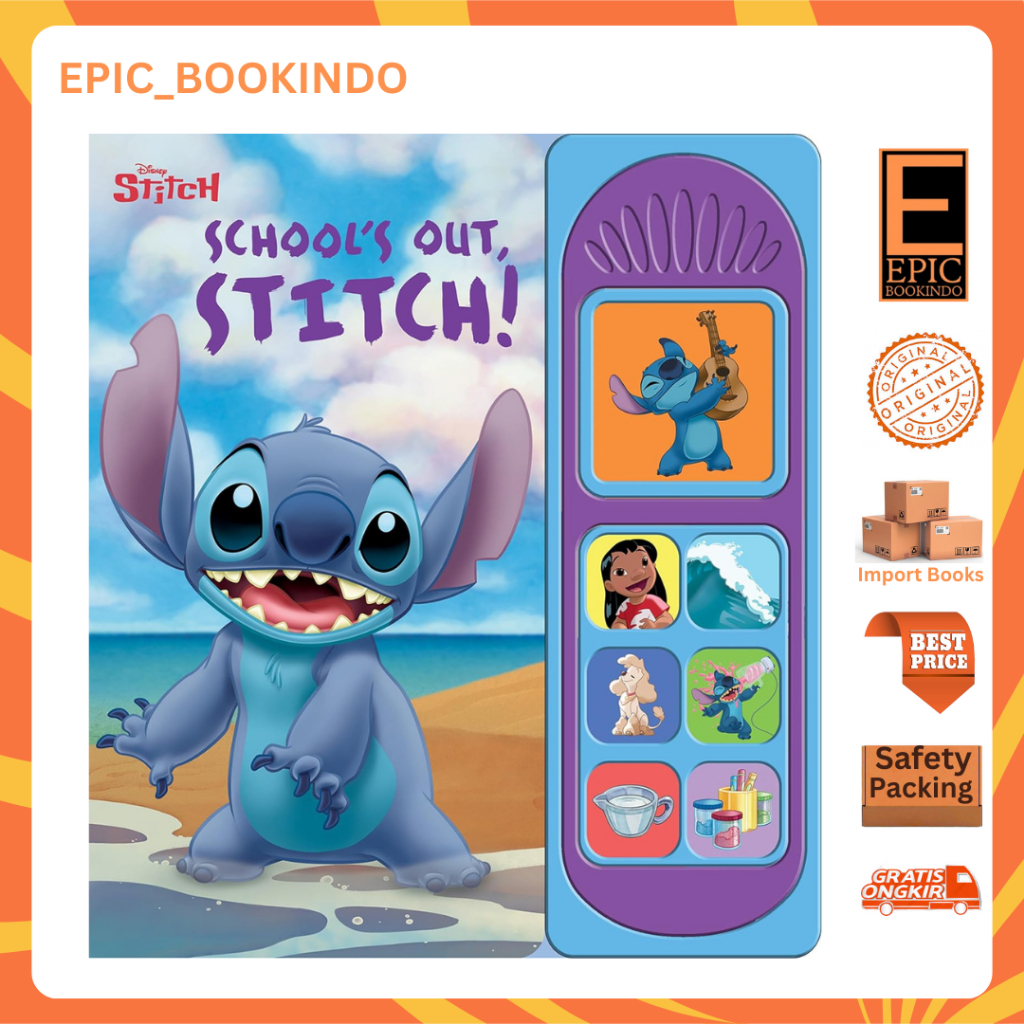 Little Sound Book Disney Stitch - ISBN 9798384600022