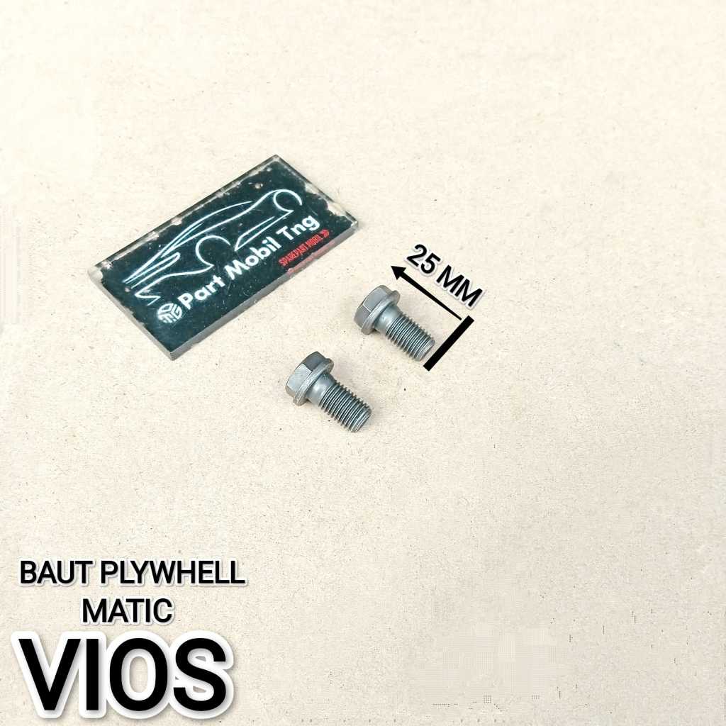 Baut Bolt Flywheel Toyota Vios = Yaris Matic / Manual Varian