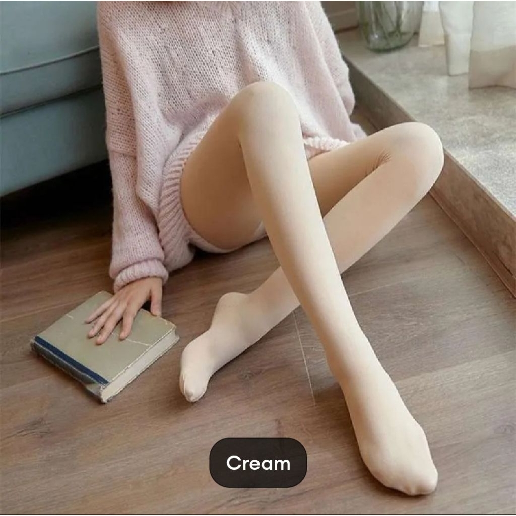 Stoking Celana Pantyhose Tebal Warna Kulit