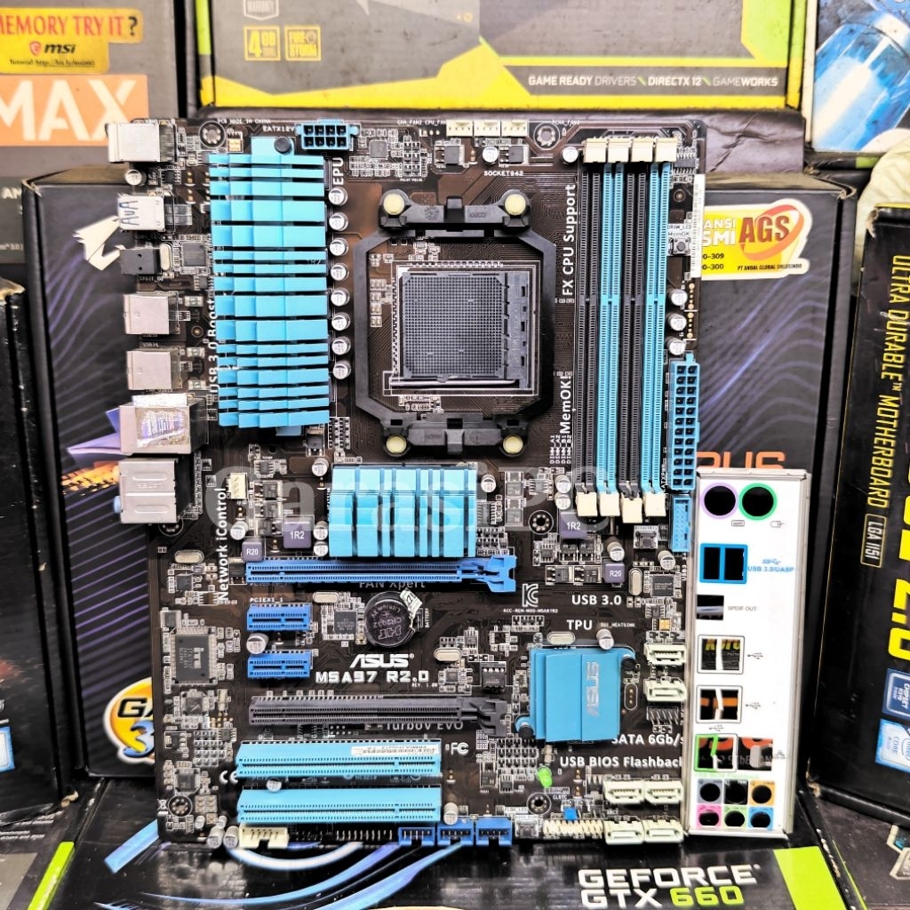 Motherboard AMD Asus M5A97 R2.0 Socket AM3 AM3+ DDr3