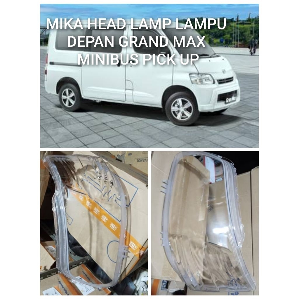 MIKA HEAD LAMP LAMPU DEPAN GRAND MAX MINIBUS  PICK UP 1PCS R/L