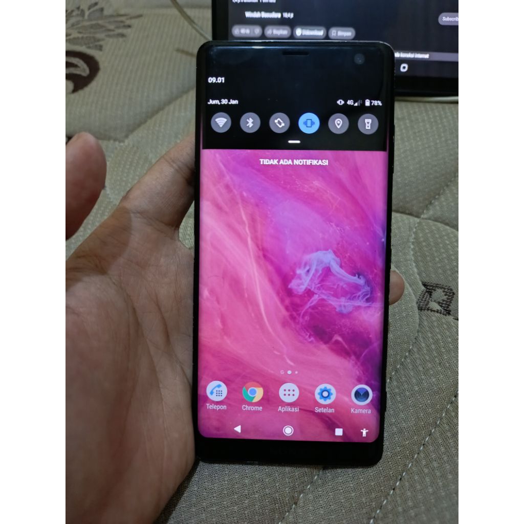 sony xz3 ada minus