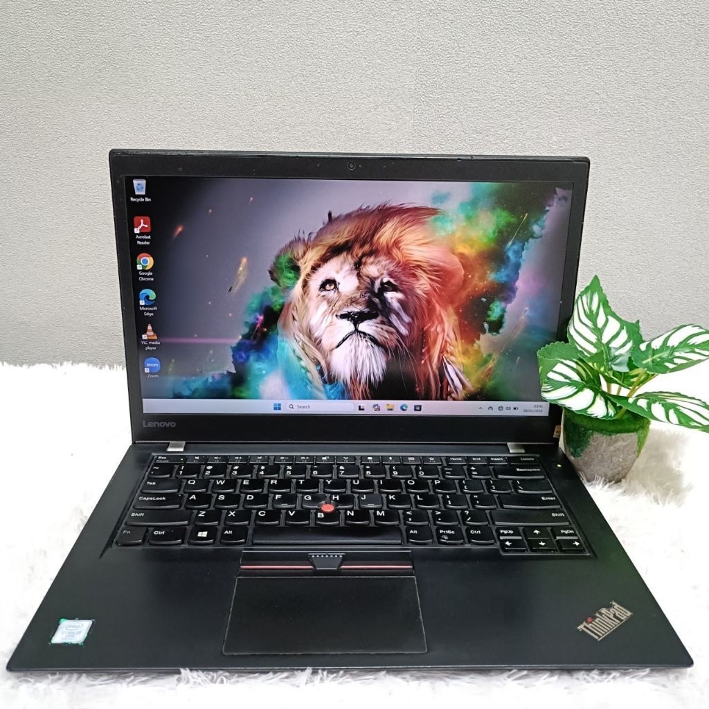 LAPTOP LENOVO THINKPAD T470S INTEL CORE I7 7600U RAM 8GB SSD 512GB LAYAR 14.0 FHD BLACK