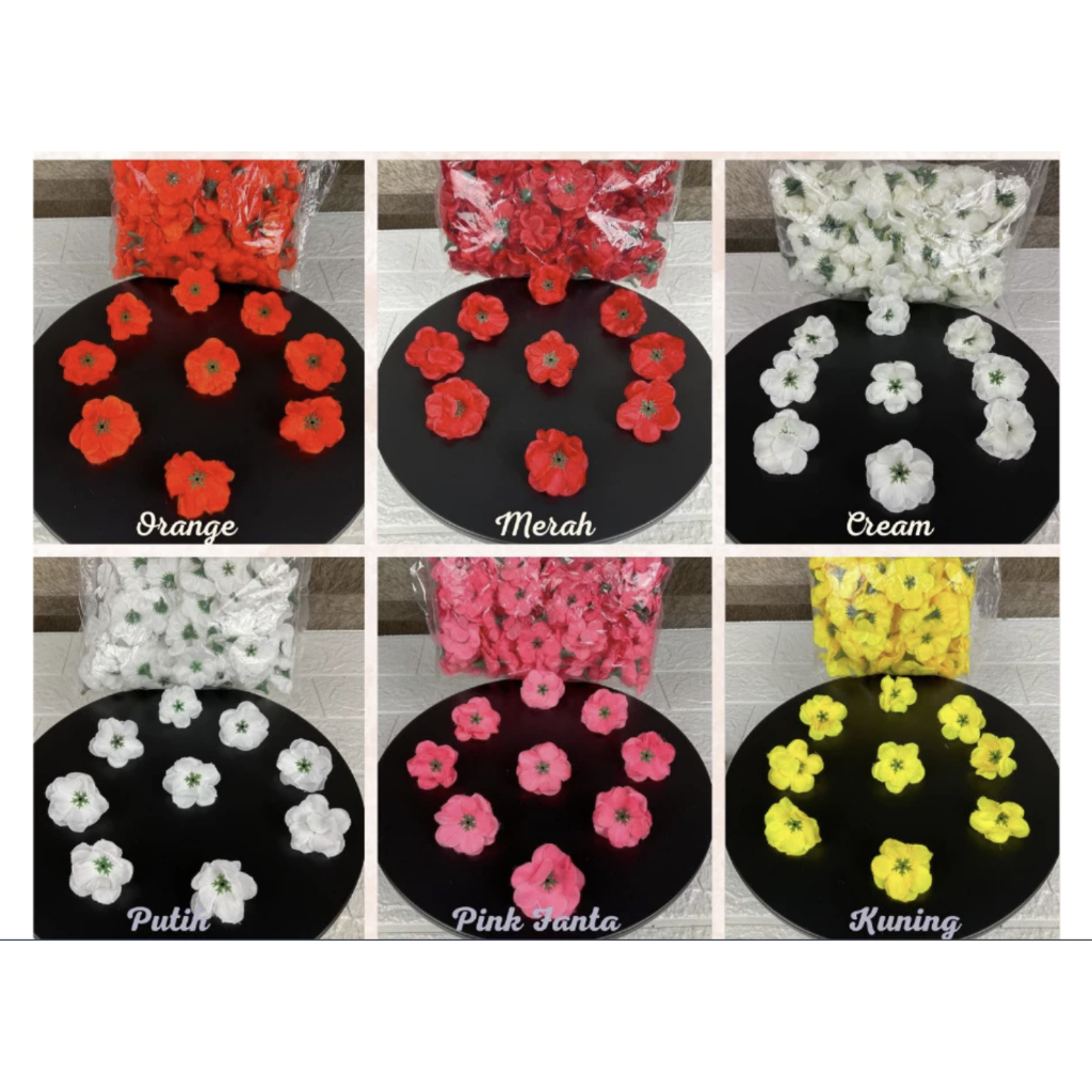 Bunga Papan Suyok Kecil 3 cm 4 Lapis