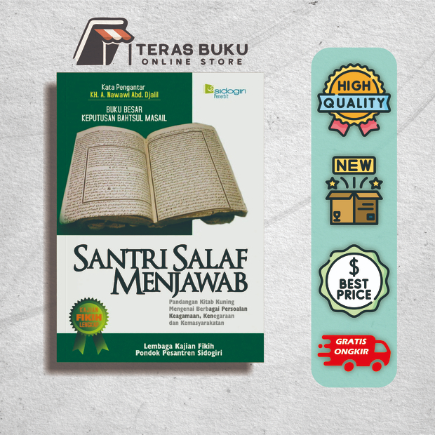 Santri Salaf Menjawab Kajian Fikih Lengkap (Hardcover)