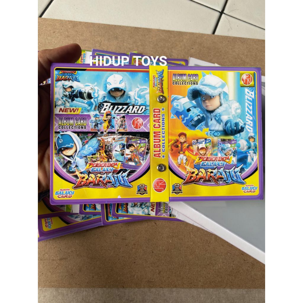 Album Penyimpanan Kartu Boboiboy