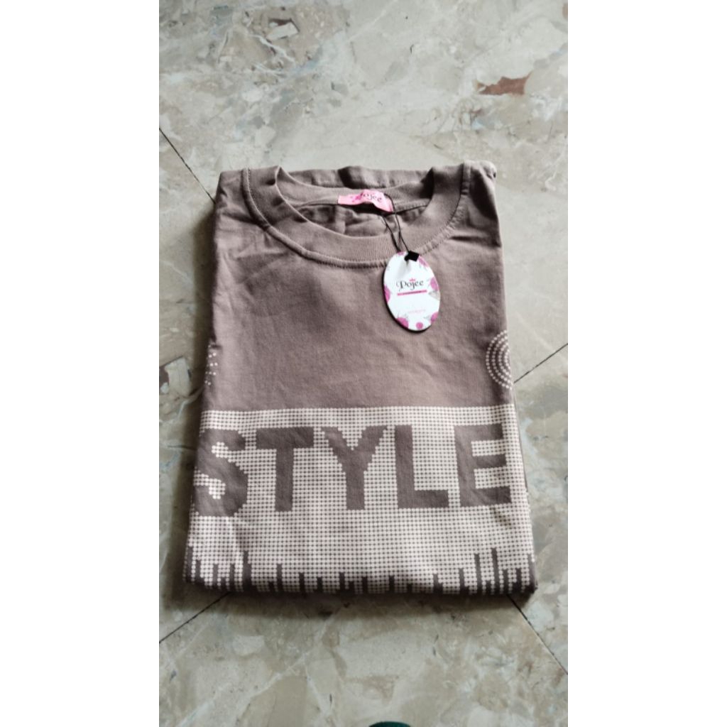atasan kaos wanita  ORI pojee