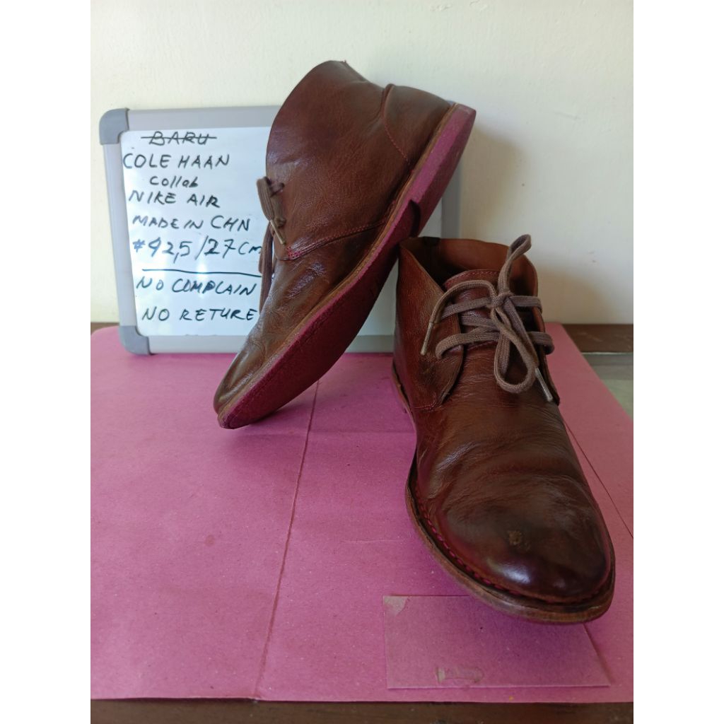 COLE HAAN X NIKEAIR Sepatu Desert Boot Pria (#42,5 / 27cm)