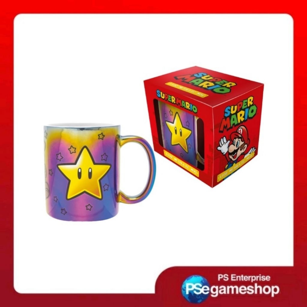 Super Mario Star Power Metallic Mug
