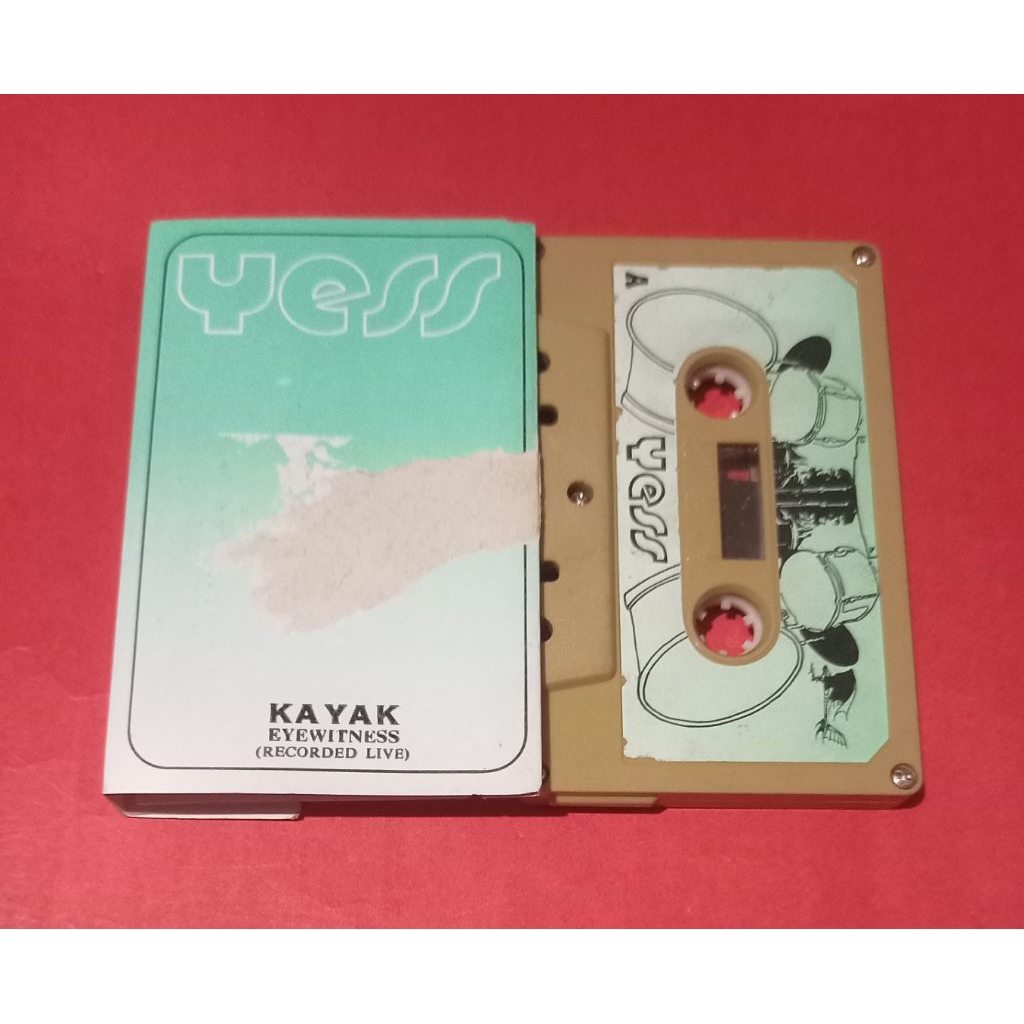 kaset pita KAYAK / EYEWITNESS - RECORDED LIVE