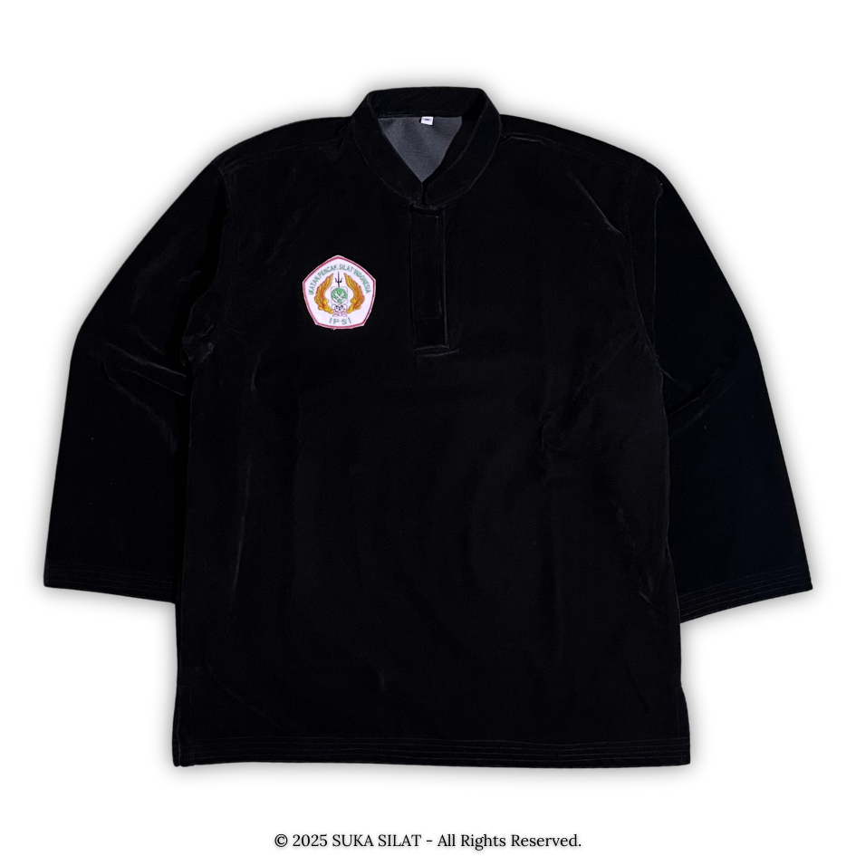 Seragam Bludru Hitam Diamond Premium Suka Silat