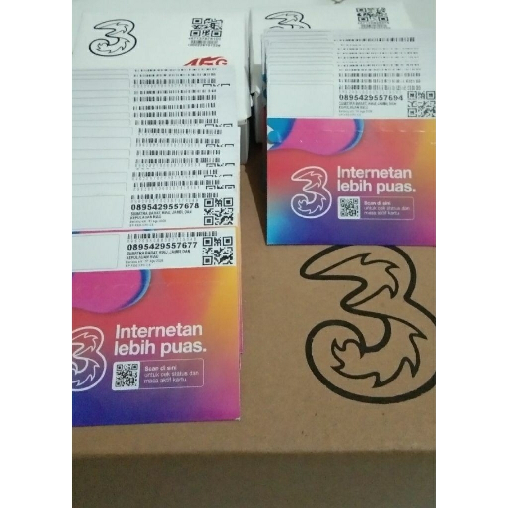 Kartu Perdana TRI 3 Bulan