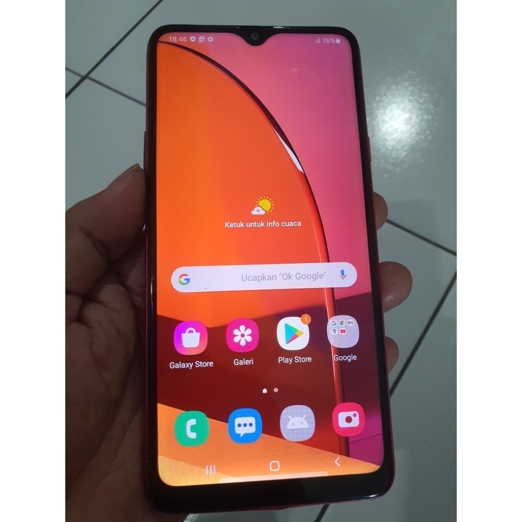 SAMSUNG A20S RAM 4/64 SECOND