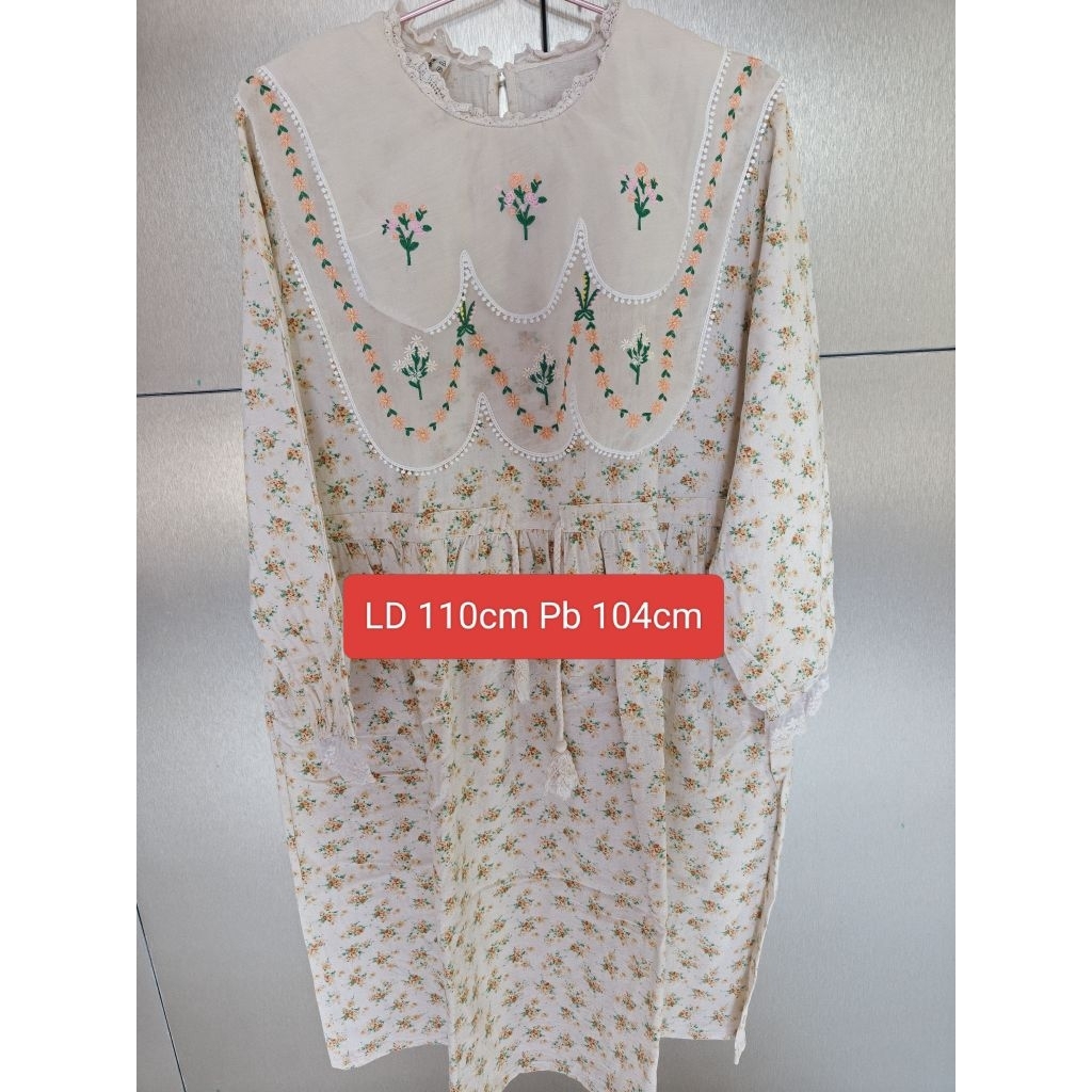 Dress bangkok Huayutong bahan Linen