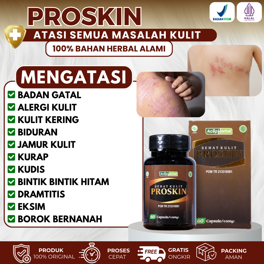 Obat Badan Gatal, Kulit Kering, Infeksi Kulit, Biang Keringat, Alergi, Dermatitis  Kontak, Dermatiti