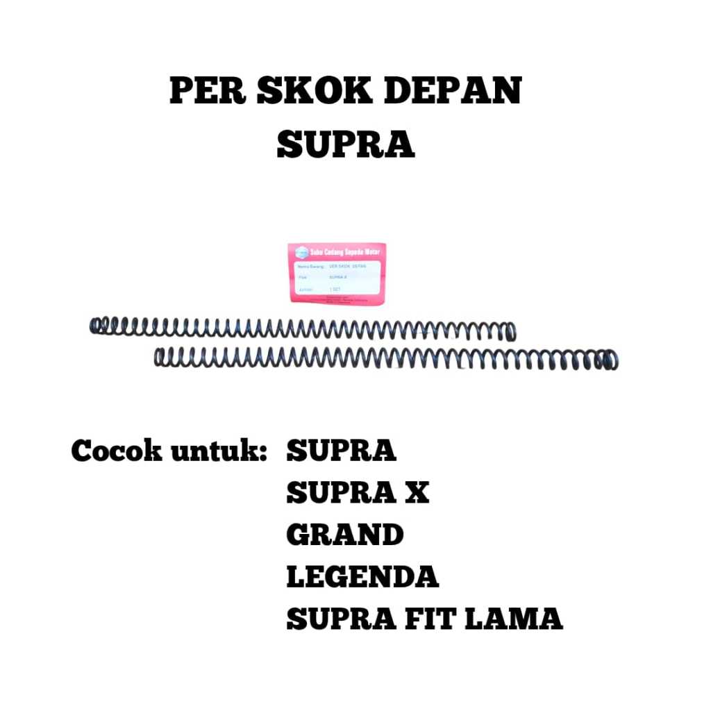 VER PER SKOK DEPAN / SHOCK DEPAN SUPRA / SUPRA X / GRAND / LEGENDA / SUPRA FIT LAMA MAX1