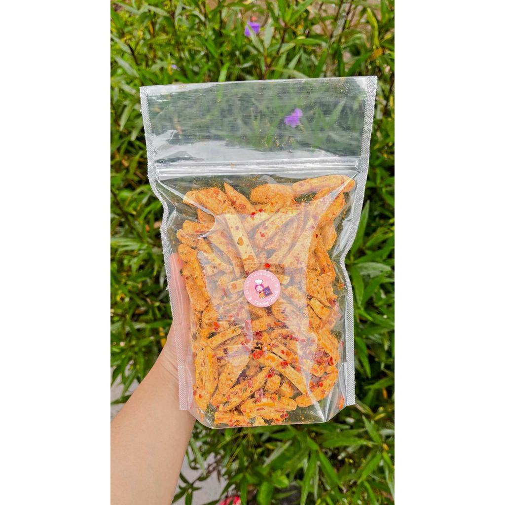 basreng daun jeruk pedas asin