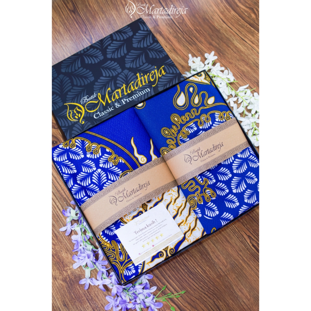 Martadireja - Hampers Hadiah Sarimbit Kain Batik Dobby Hj