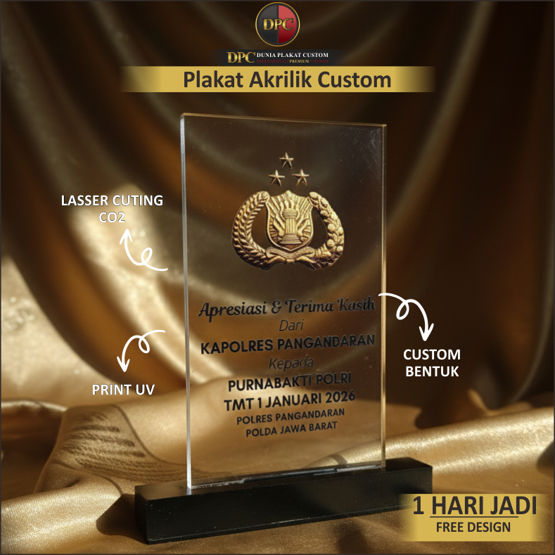 Plakat Custom Hadiah Purna Bhakti, Pensiun, Hadiah Wisuda, Kelulusan, Free Design 1 Hari Jadi