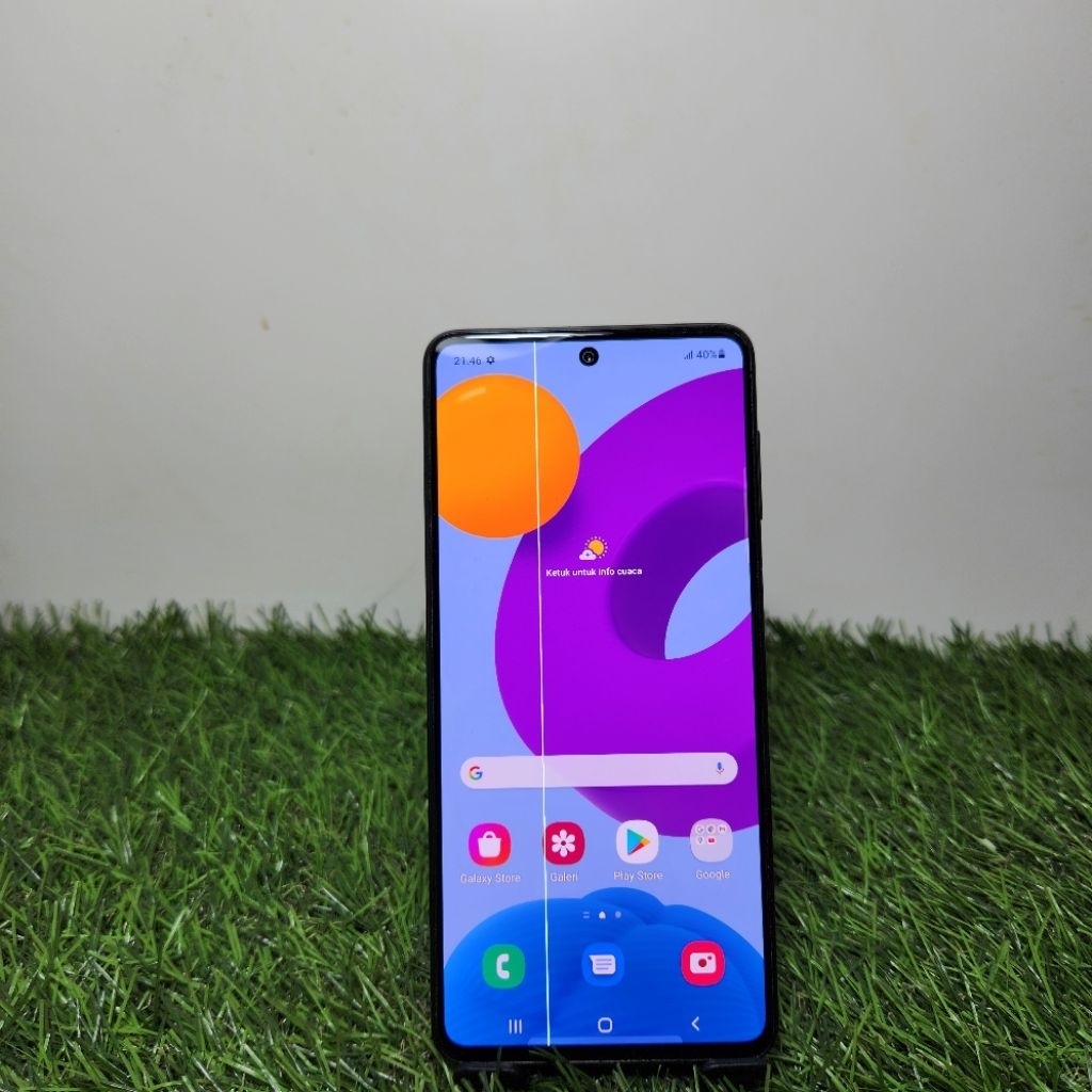 SAMSUNG M52 5G 8/128GB SECOND MURAH