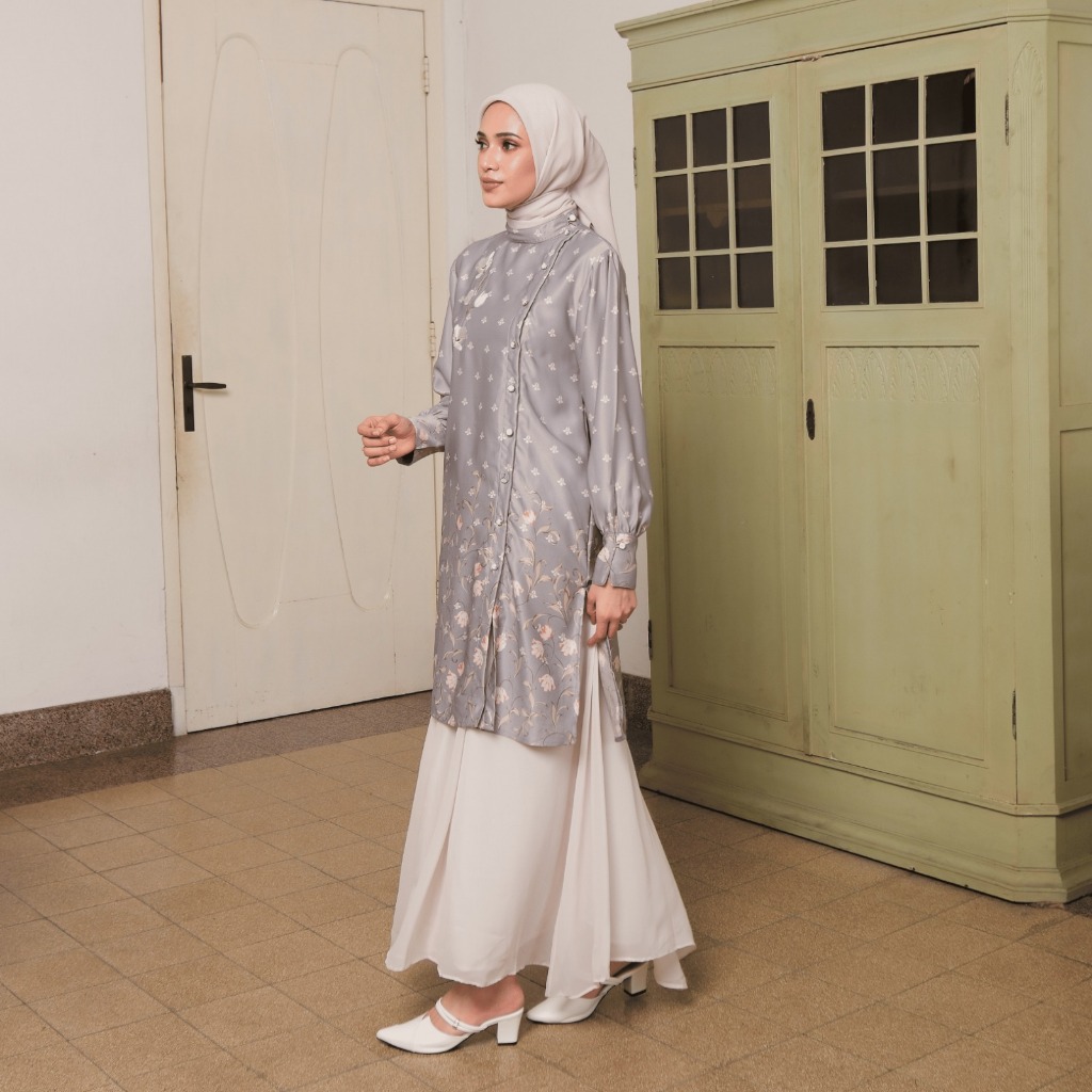 Sentosajaya_1 Giyomi Id - Raya Eloise Tunic / Tunik Wanita / Tunik Bahan Fine Poly / Baju Atasan