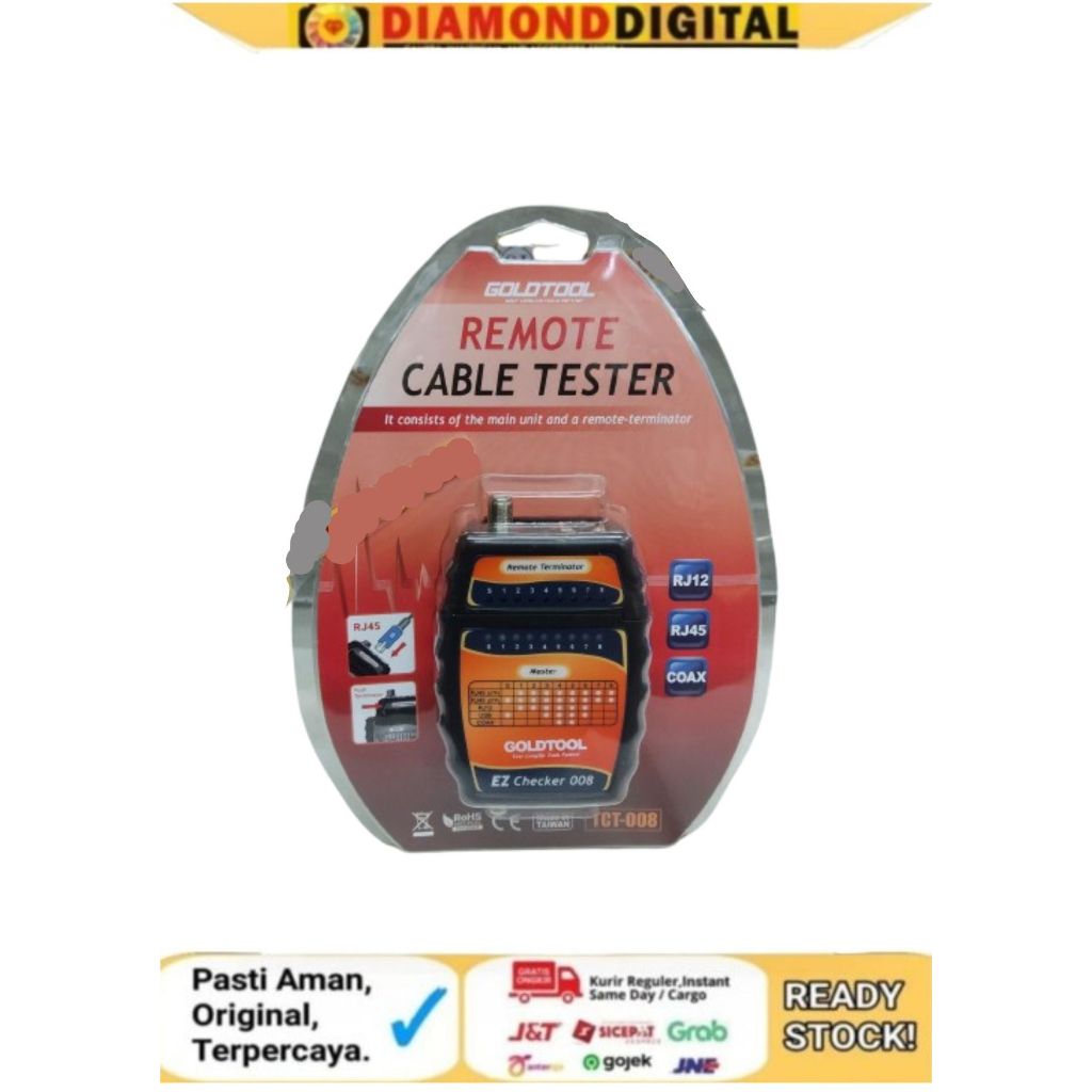 Goldtool TCT-008 EZ Checker for F / RJ12 / RJ45