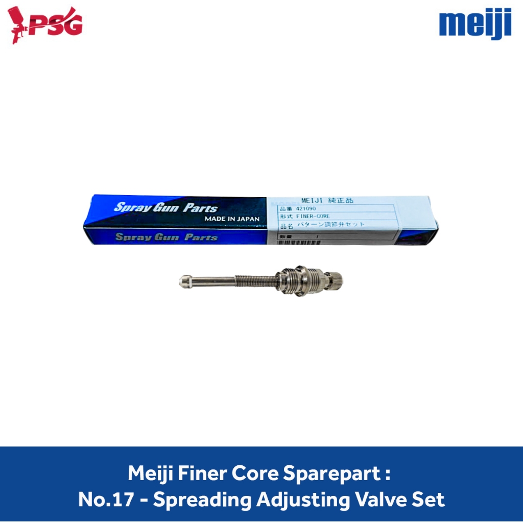 Meiji Finer Core Spareparts: No.17 - Spreading Adjusting Valve Set