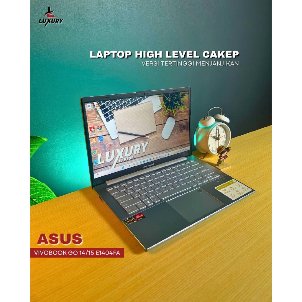 LAPTOP ASUS VIVOBOOK GO 14/15 E1404FA RAM 8GB SSD 512GB BACKLIGHT SECOND