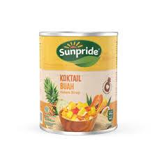 [SDW] pekanbaru/SUNPRIDE Tropical Fruit Salad Can 825gr Tanpa Pengawet Jus Nanas Markisa Buah Segar