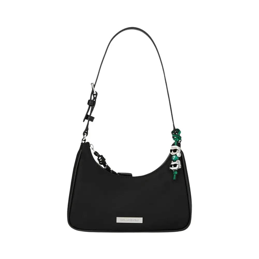 Karl Lagerfeld Ikon Nylon Mini Shoulder Bag