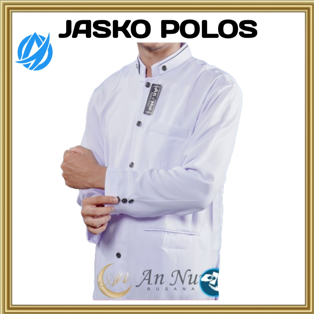 JASKO JAS KOKO POLOS LENGAN PANJANG DEWASA