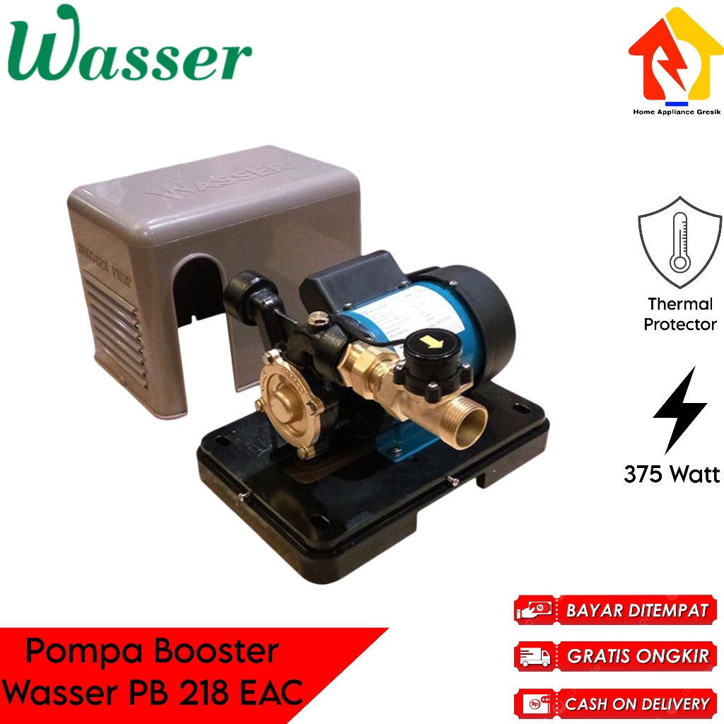 Wasser Booster Pump PB 218 EAC Otomatis / Pompa Pendorong Wasser PB218EAC