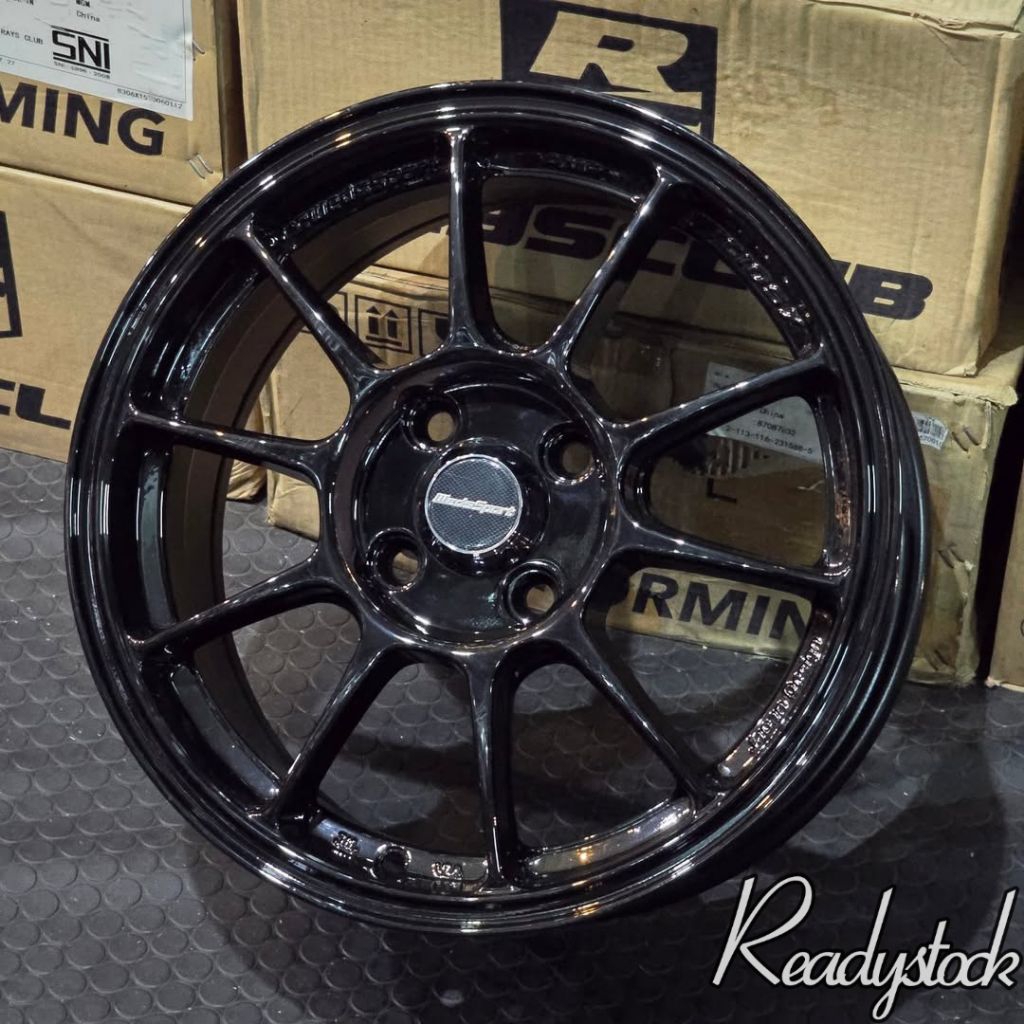 velg wedssport tc105x lebar 6,5 pcd 4x100 velg racing ring 15 untuk mobil agya ayla swift fronx brio