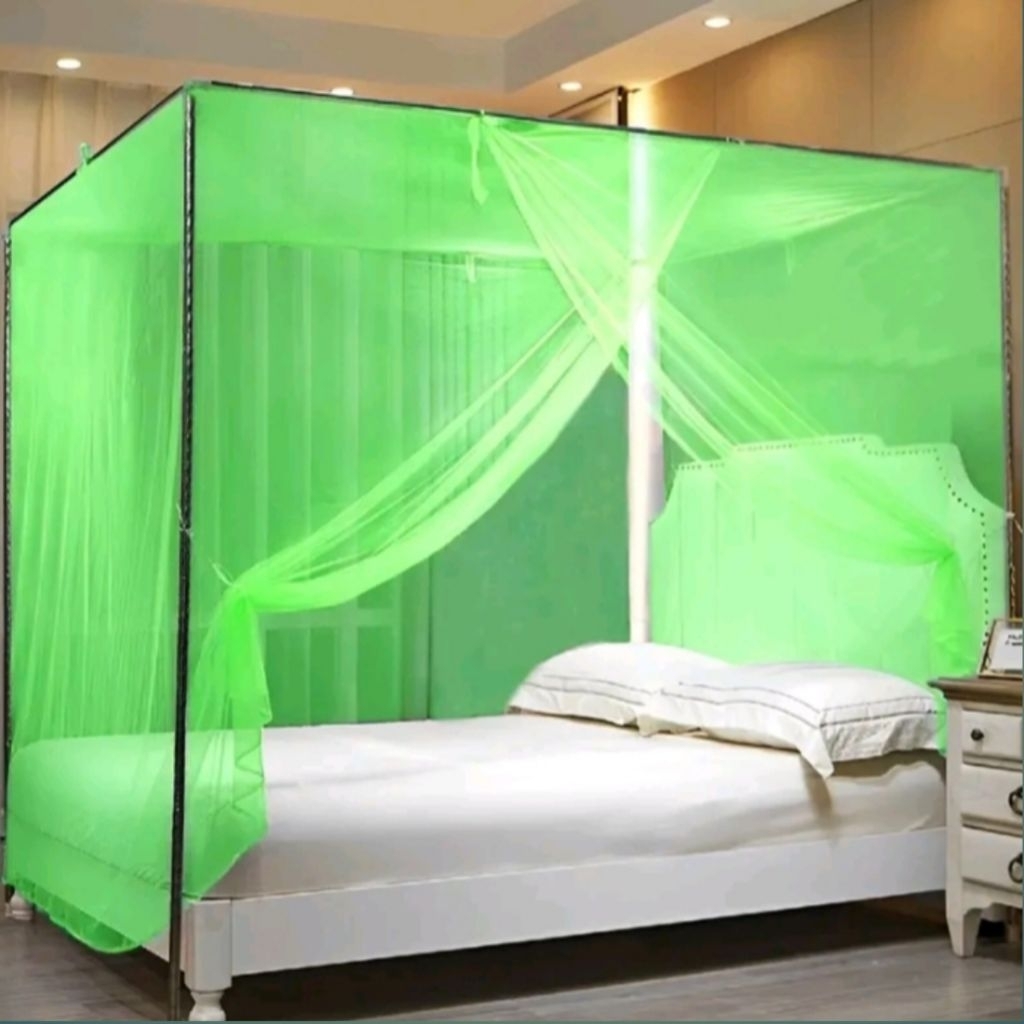 COD Kelambu Tempat Tidur Anti Nyamuk Ukuran 200×180 Cm 200x200 Cm