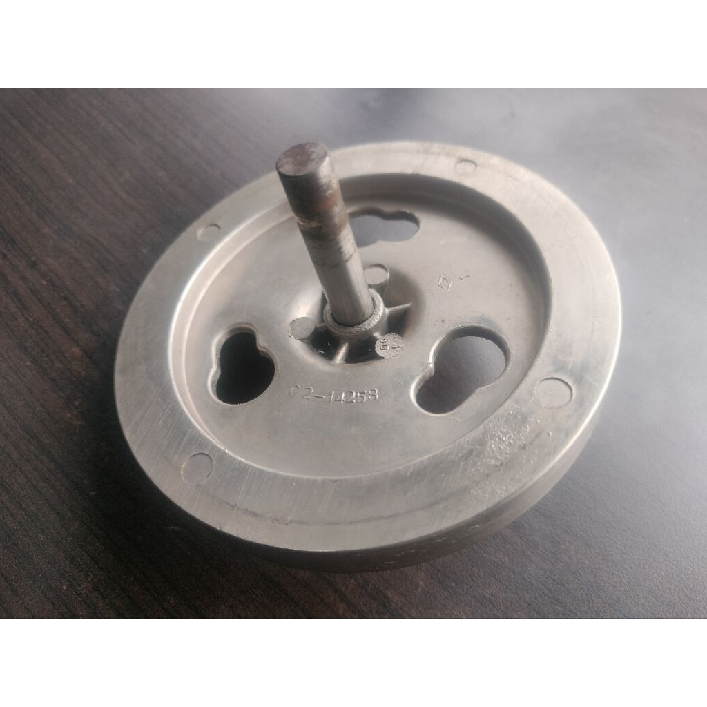 flywheel rotor tape reel bahan aluminium