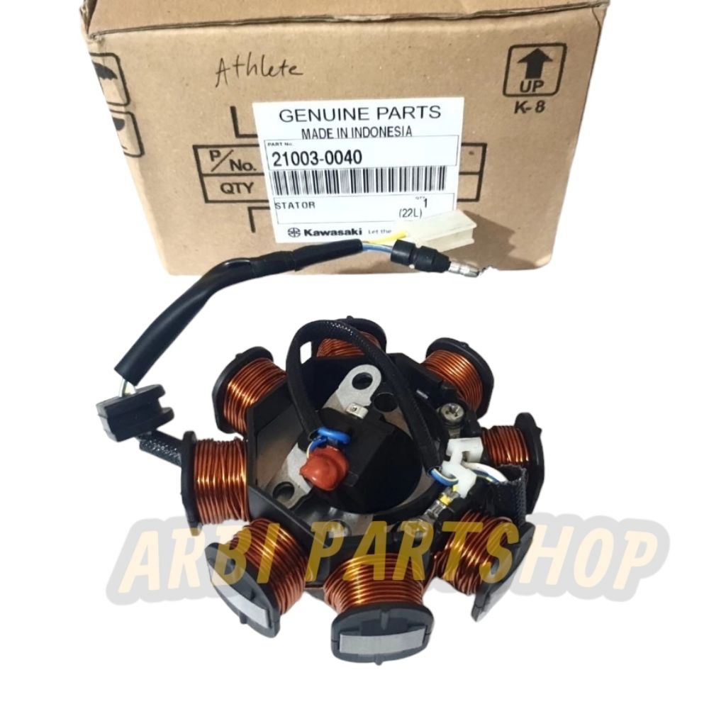 Spull Spul Stator Assy Athlete Edge Blitz R Joy Zone Ksr Original Kawasaki 21003-0040