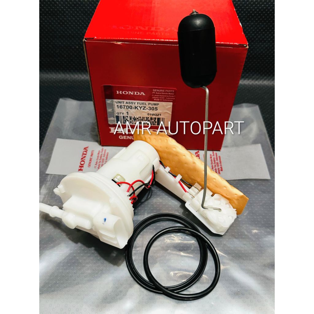 FUEL PUMP ASSY (KYZ) HONDA SUPRA 125 HELM IN POMPA BENSIN SET 16700-KYZ-305
