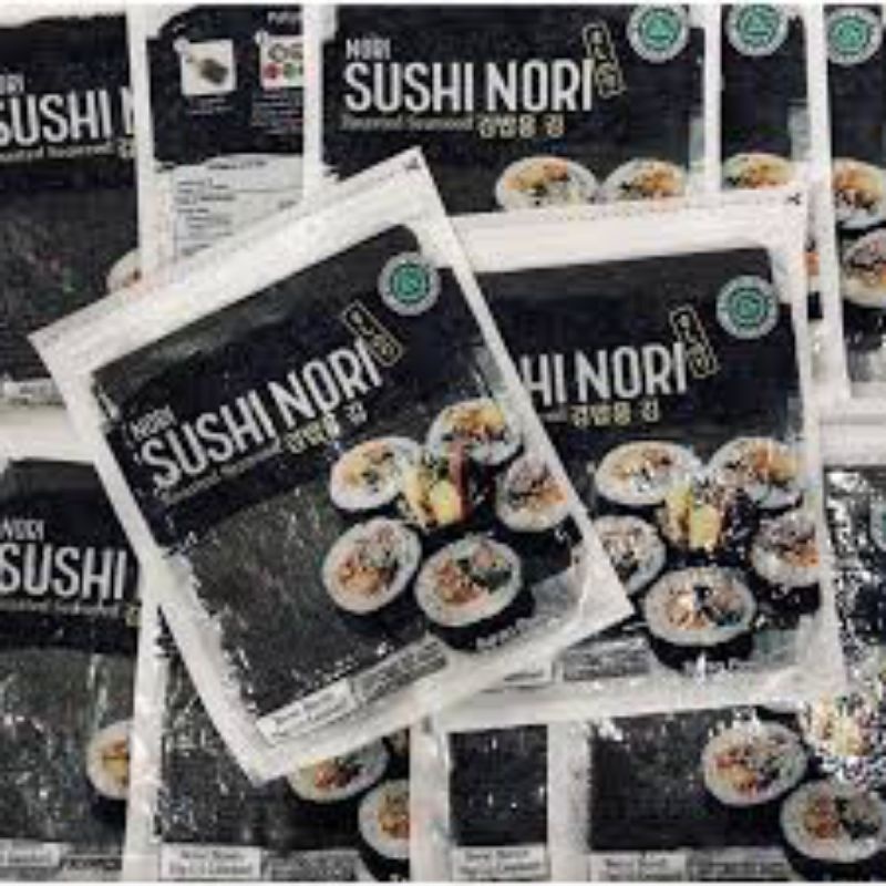 Nori Sushi Nori 25 gr isi 10 lembar (Frozen food)