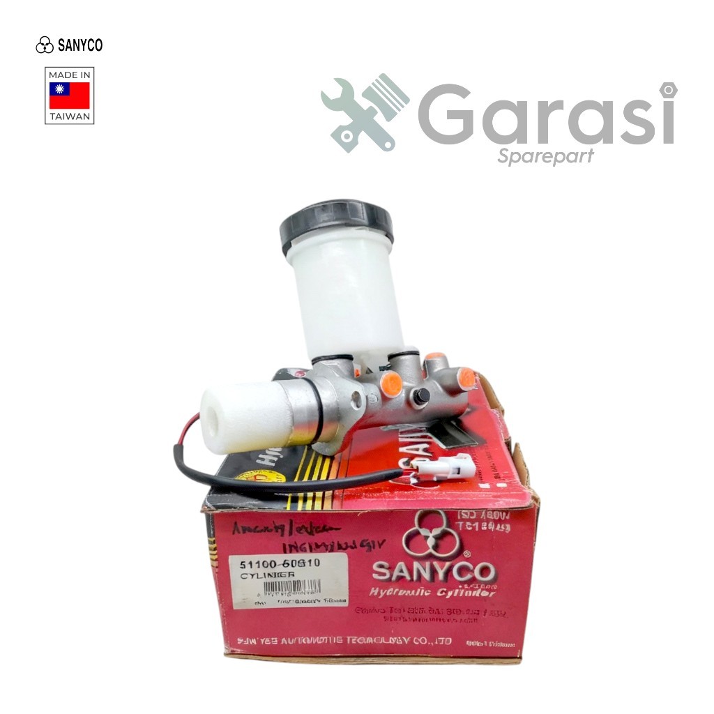 Master Rem Atas Amenity Esteem 1.3 1.6 51100-60B10 Sanyco Taiwan Bmc Pusat Bm Assy ORI