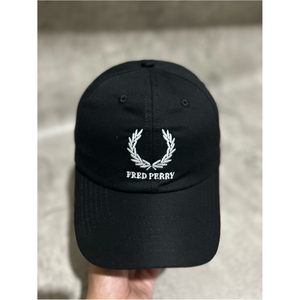 Topi fred perry dad cap bordir logo