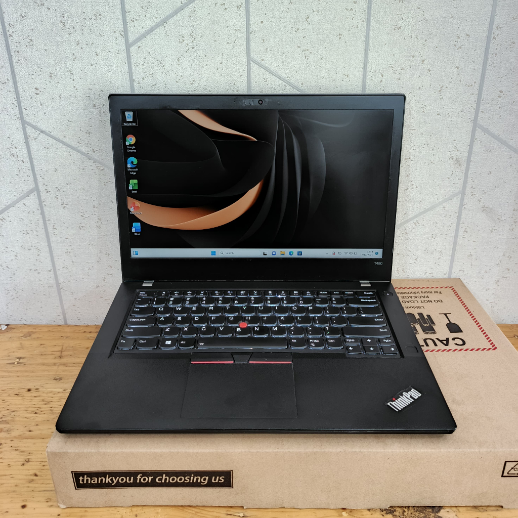 Laptop Lenovo Thinkpad T480, Core i5-8350U, 8/256Gb,Black