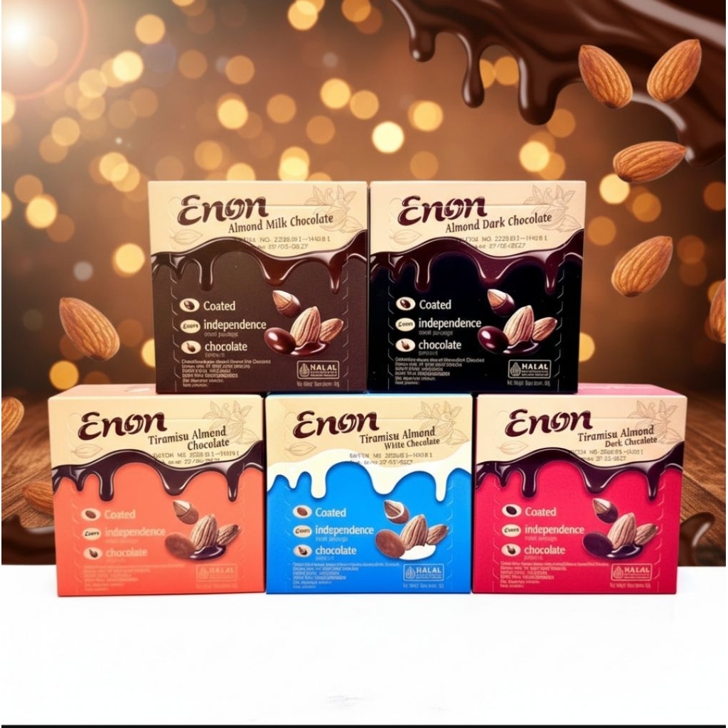 ENON Choco dark almond Tiramisu/Chocolate Almond ENON