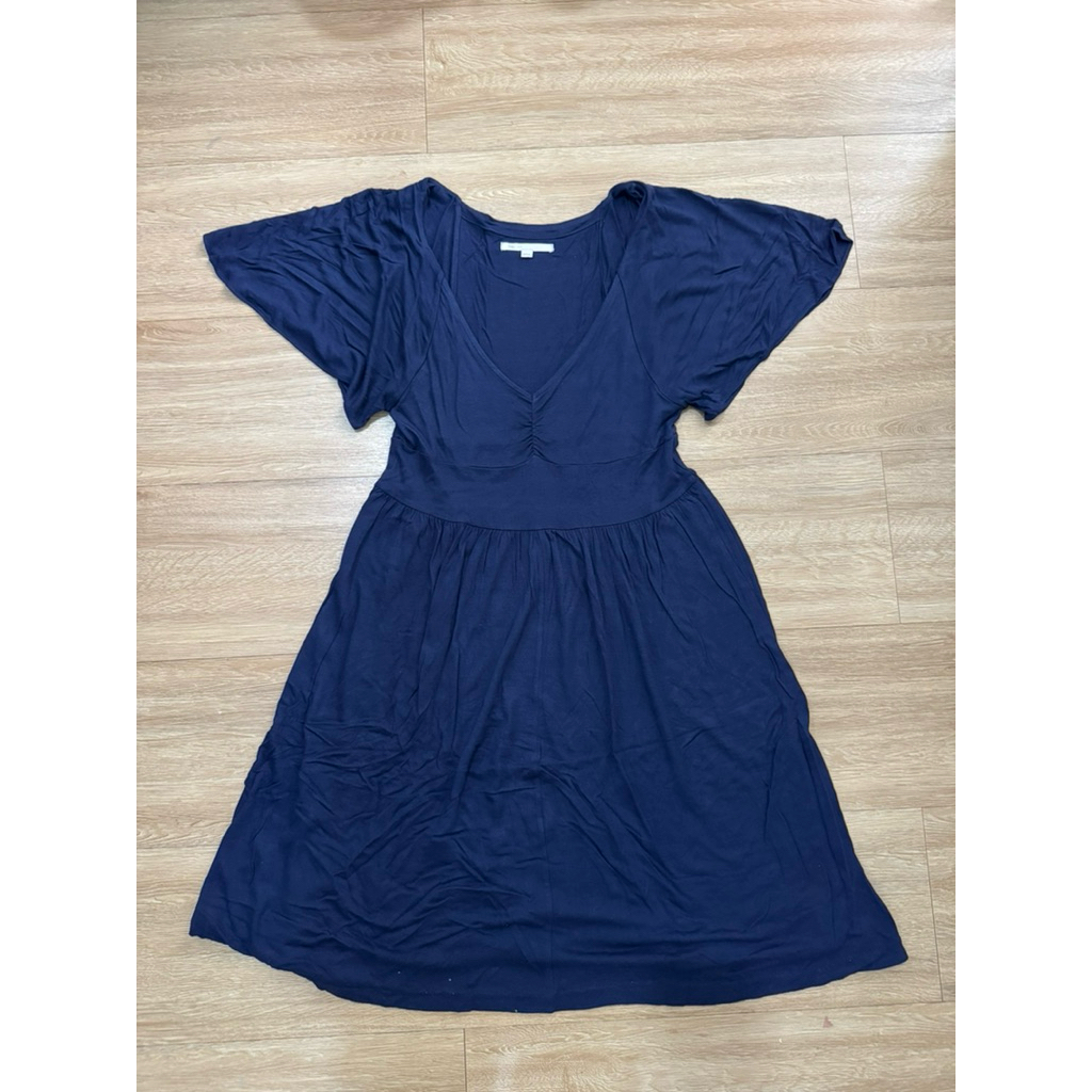 dress wanita navy gap preloved